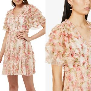 Needle & Thread Waltzing Blooms Mini Dress